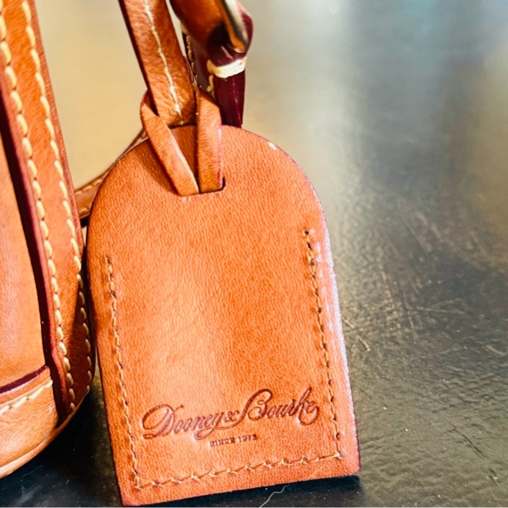 Dooney & Bourke Rich Brown Leather Crossbody Bag - Picture 7 of 14